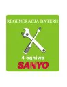 Regeneracja baterii do laptopa na ogniwach Sanyo 10,8V 3400mAh
