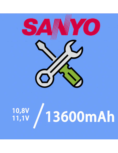 Regenerácia baterii do laptopa HP na ogniwach Sanyo 10,8V 3400mAh