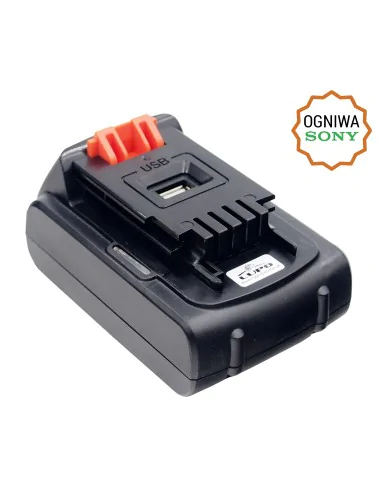 Black & Decker 2000mAh 20V li-ion