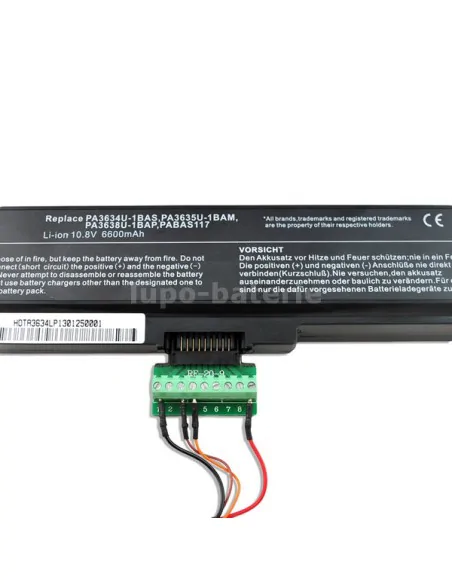 Bateria Toshiba A100 4400mAh