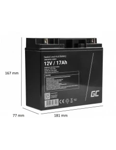 Batería Moto Green cell 12V...