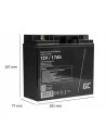 Batterie Motorrad Green cell 12V 17Ah AGM51