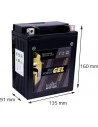 Batería Moto Intact Bike 12V 14Ah GEL12-14L-A2