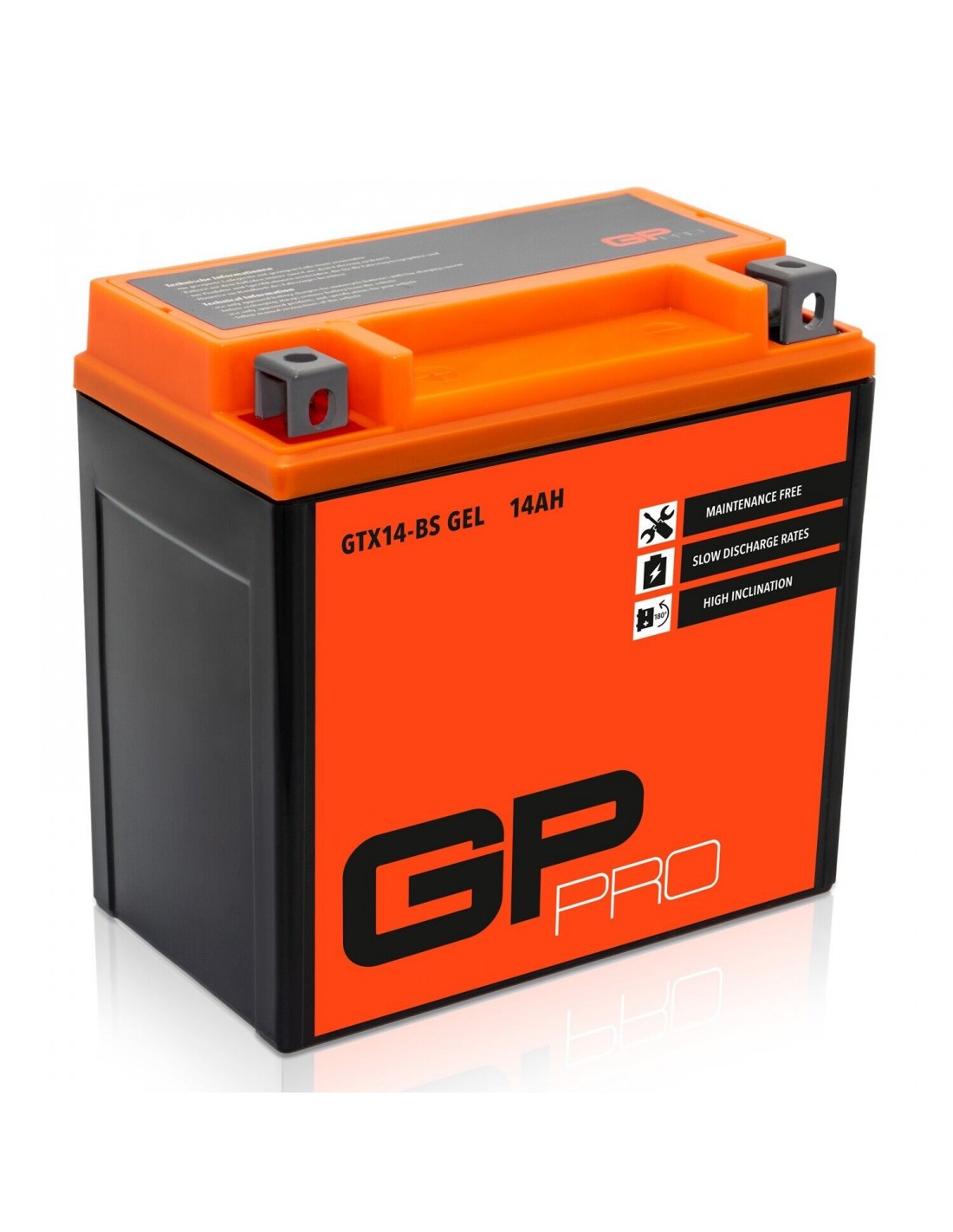 Batteria moto GP Pro 12V 14Ah GTX14-BS