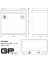 Batteria moto GP Pro 12V 14Ah GTX14-BS