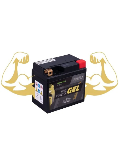 Motocyklová batéria Intact Bike 12V 6Ah GEL12-7Z-S