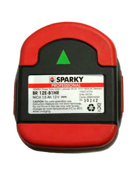 Akumulator Sparky 12V 1500mAh NiCd/NiMh