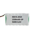 Regeneration of Mefa 8.4V battery