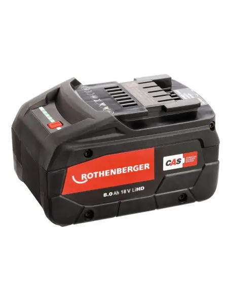 Professionele regeneratie van Rothenberger 18V Li-ion-accu's