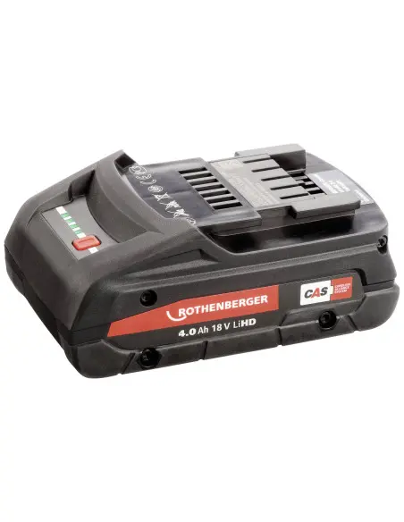 Professionele regeneratie van Rothenberger 18V Li-ion-accu's