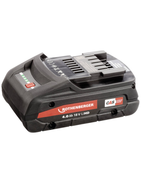 Profesjonalna regeneracja akumulatorów Rothenberger 18V li-ion
