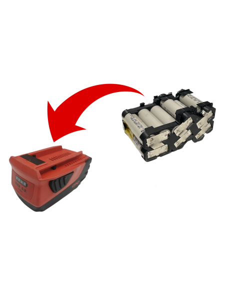 Hilti B22 Akkupack 5,2 Ah 21,6 V – TE 6-A22 SF 6H-A22 SID 4-A22