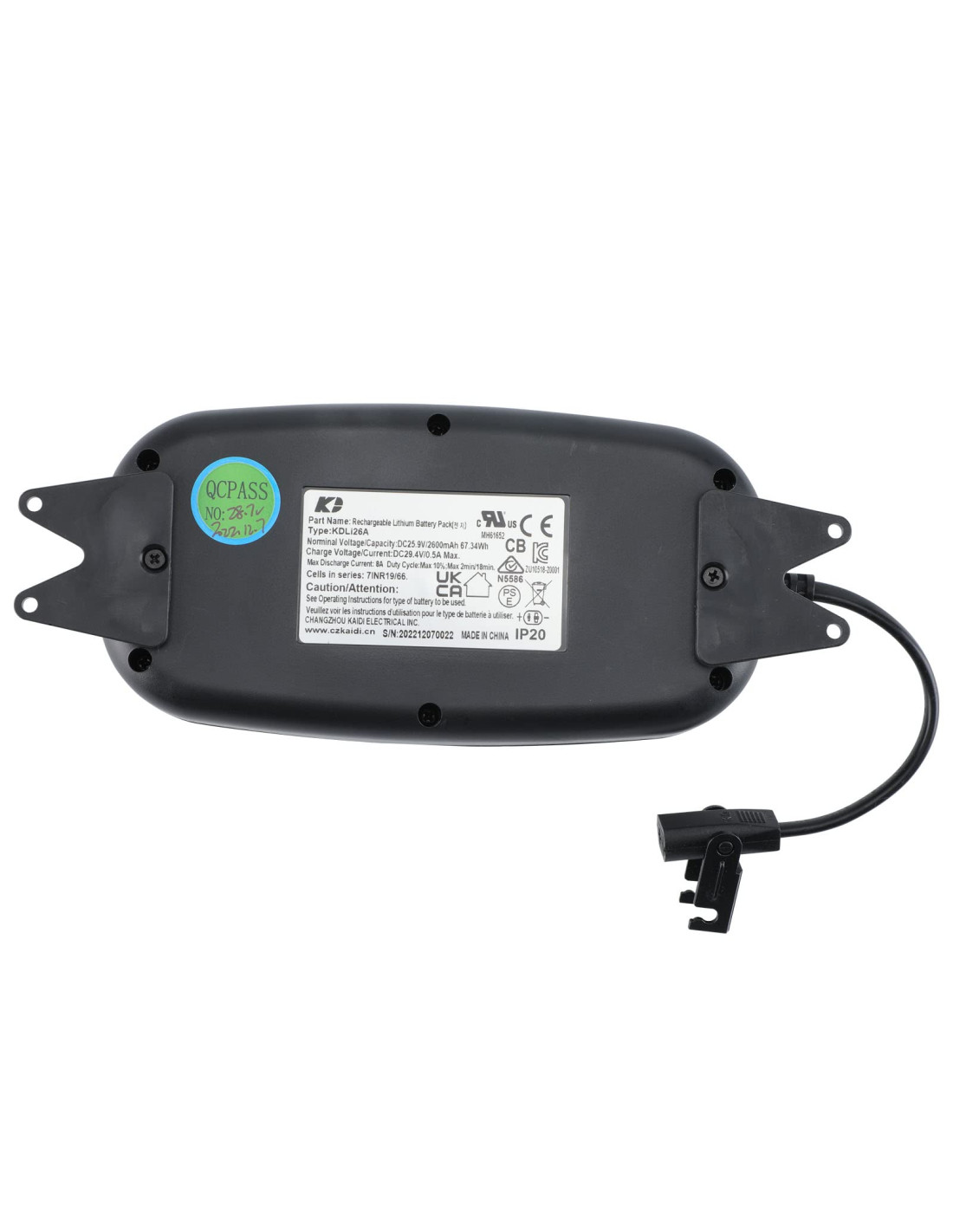 Battery regeneration Kaidi KDDY022 25,9V