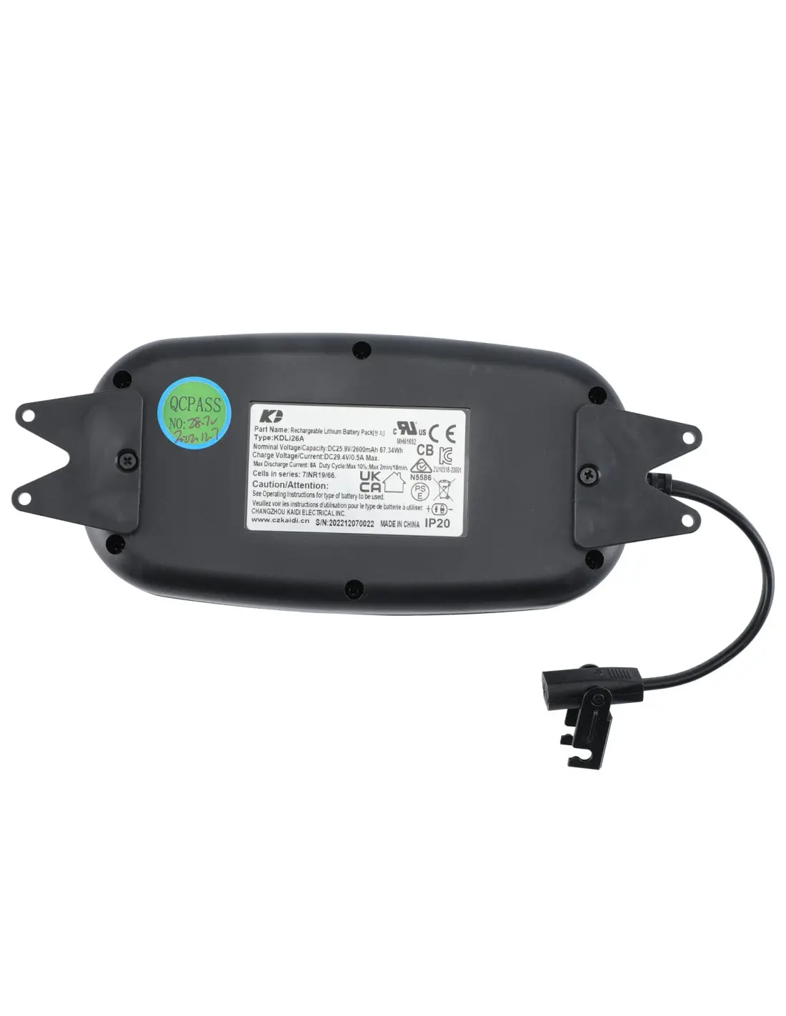 Remplacement de la batterie Kaidi KDDY022 25,9V