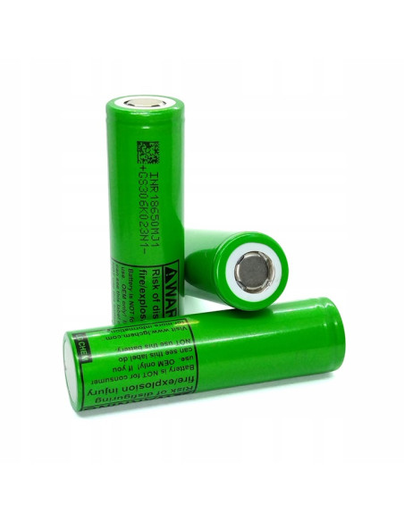 Cellule LG INR18650-MJ1 - 3,6 V 3400 mAh, Batterie de haute qualité