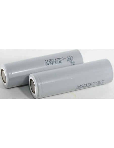Celda Samsung INR21700-30T 3,7V 3000 mAh – soldada por puntos