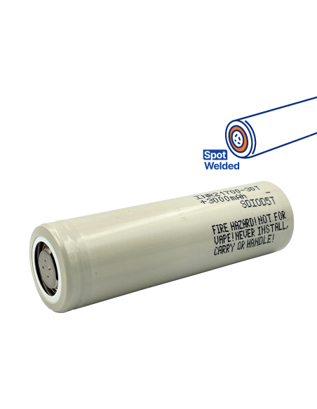 Samsung INR21700-30T 3.7V 3000mAh Spot-Welded Cell