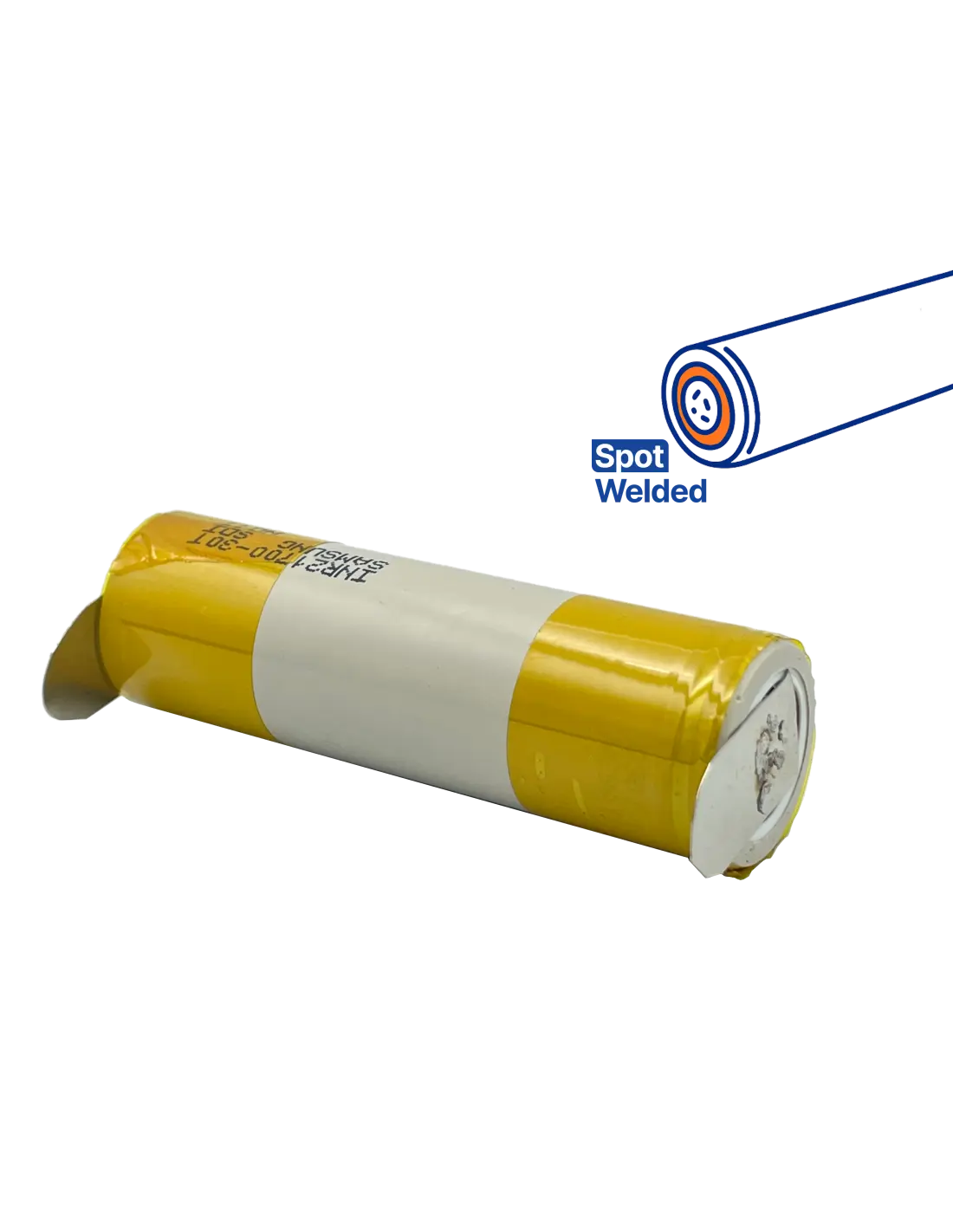 Samsung INR21700-30T 3.7V 3000mAh Spot-Welded Cell