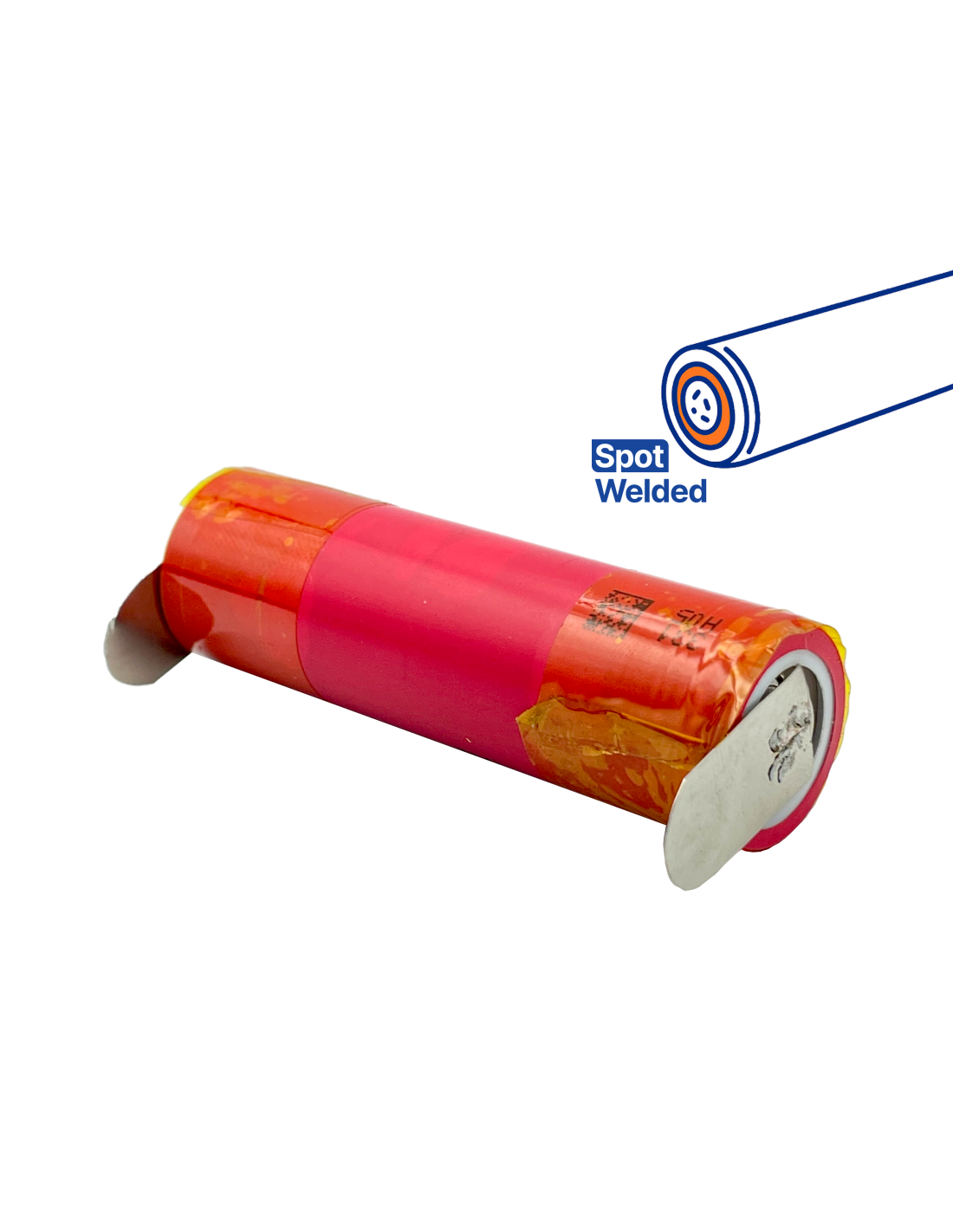 Cellule Tenpower INR21700-40TG - 3,6 V, 4000 mAh, soudée par points