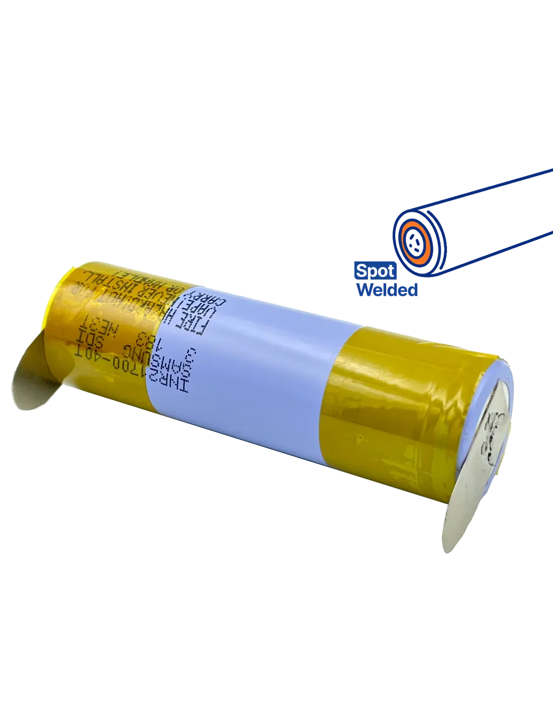 Samsung INR21700-40T 3,7V 4000 mAh – punktgeschweißt