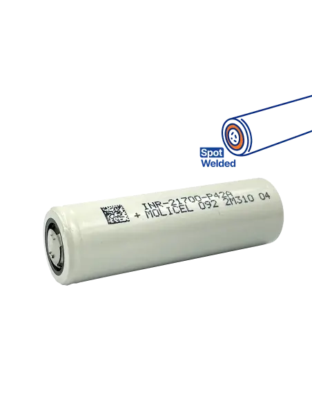 Molicel INR21700-P42A baterie 3,6 V 4200 mAh bodové svařování