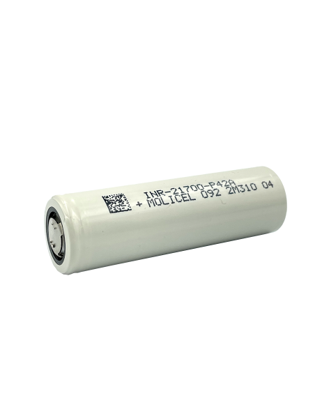 Cella Molicel INR21700-P42A 3,6V 4200 mAh saldata a punti