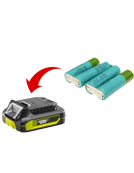 Ryobi RB14L25 Akkupack 14,4 V 2000 mAh Samsung 20R