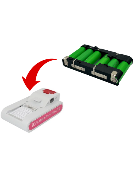 Pack de batterie Jimmy T-DC38H 21,6 V 3400 mAh