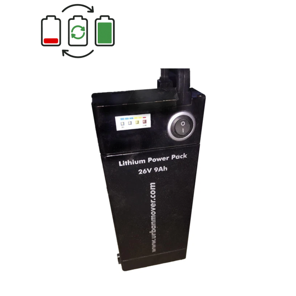 Urban Mover 26V battery regeneration