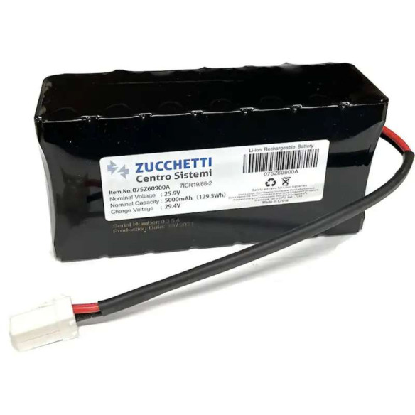 Riparazione e rigenerazione batterie per Zucchetti 075Z60900A 25,9V li-ion