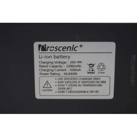 Batterie d'aspirateur PROSCENIC P8 26V