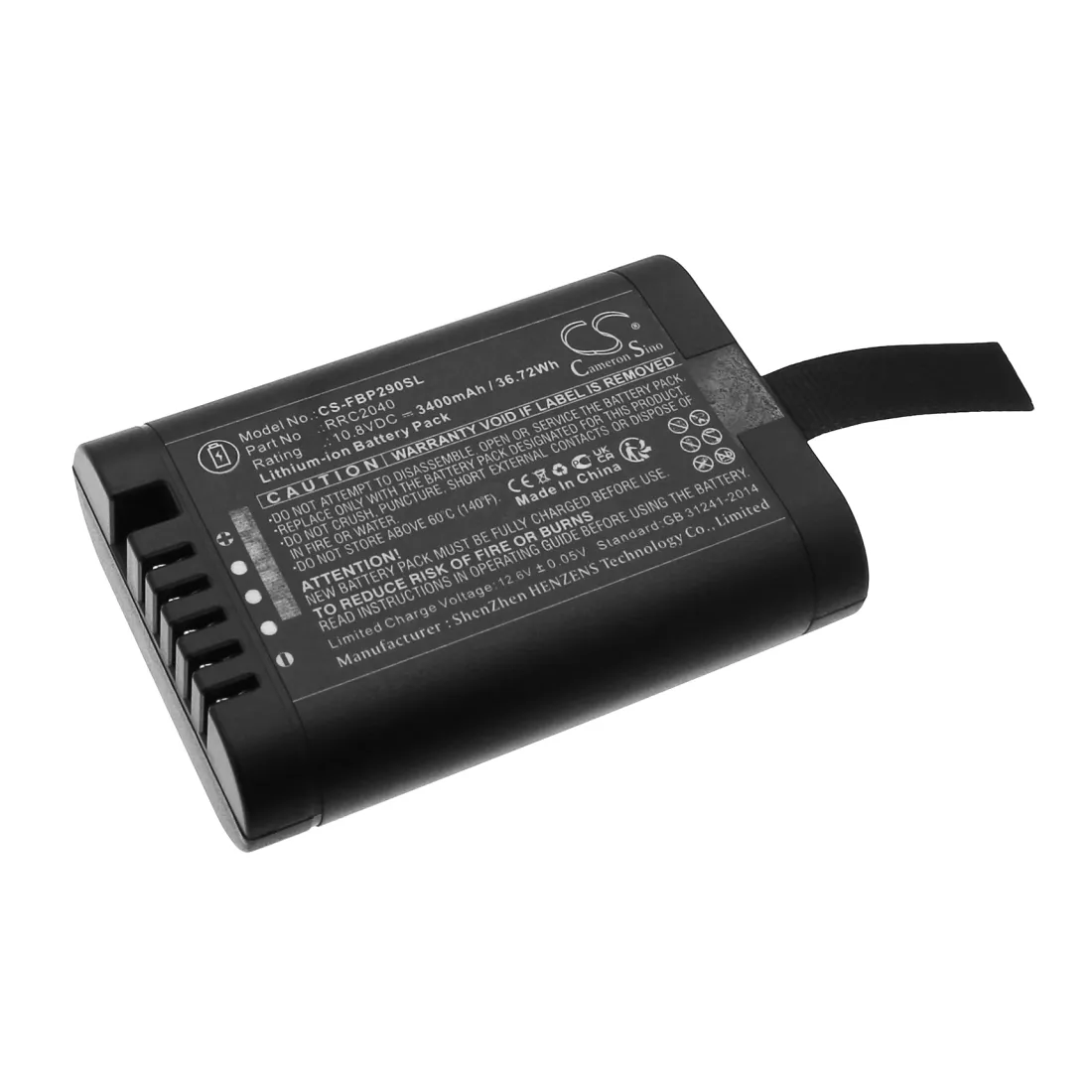 Regeneracja akumulatora  EXFO CS-FBP290SL 10,8V