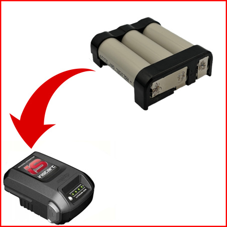 Cell pack Briggs & Stratton IS12B-593560 10.8V 2600 mAh