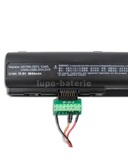 HP DV4 10,8V 4400mAh