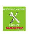 Regeneracja baterii do laptopa - 8 ogniw SANYO 3400mAh