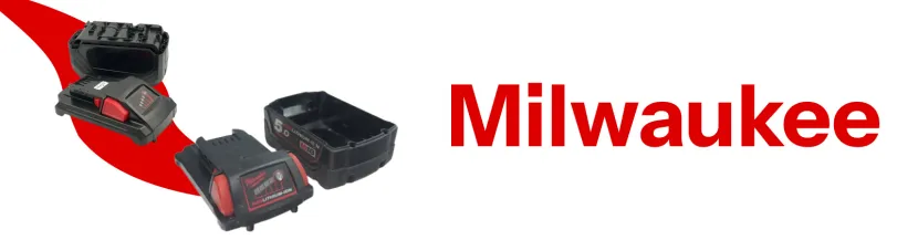 Behuizingen voor Milwaukee-accu’s – bescherming en pasvorm