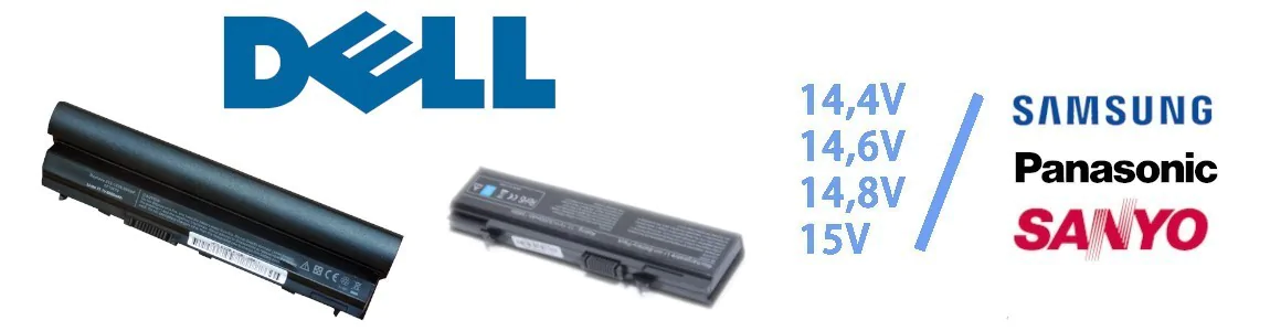 Regenerace baterie Dell s napětím 14,4V / 14,6V / 14,8V / 15V