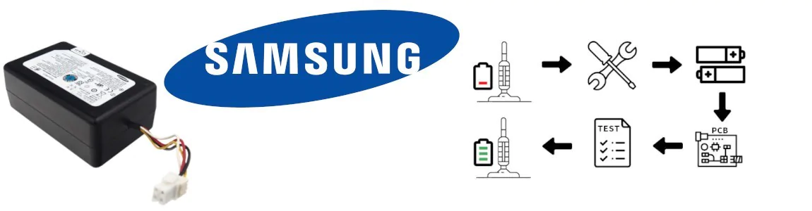 Regeneracja akumulatorów do odkurzaczy Samsung