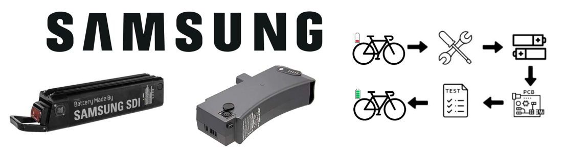 Regenerace baterií Samsung e-bike | Obnova výkonu a dojezdu