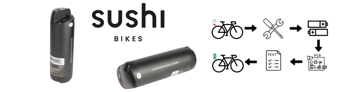Rigenerazione Sushi – riparazione batterie per e-bike