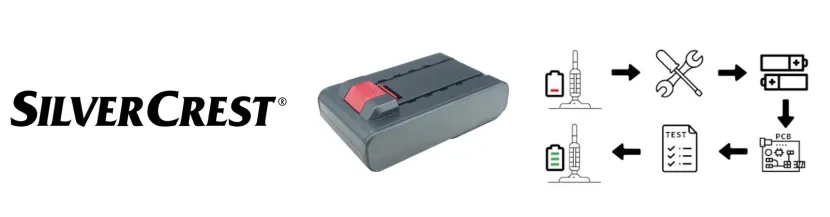 Regeneracja akumulatorów Silvercrest do odkurzaczy
