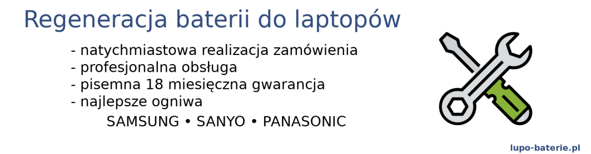 Service voor regeneratie van laptopbatterijen