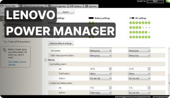 LENOVO POWER MANAGER
